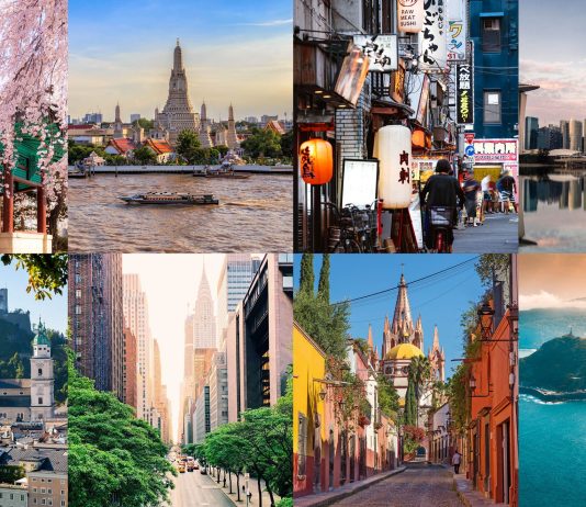 Top Tourist Cities around the Globe